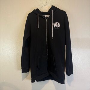 Dutch Bros Coffee "Dutch Mafia" black full zip-up hoodie 2X